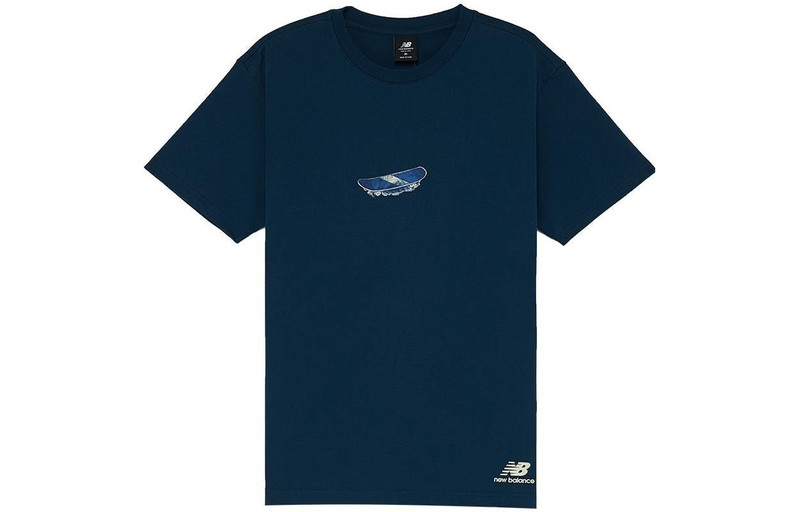 New Balance New Balance x ANB Sport Tee 'Navy White' AMT22376-BGV outlook