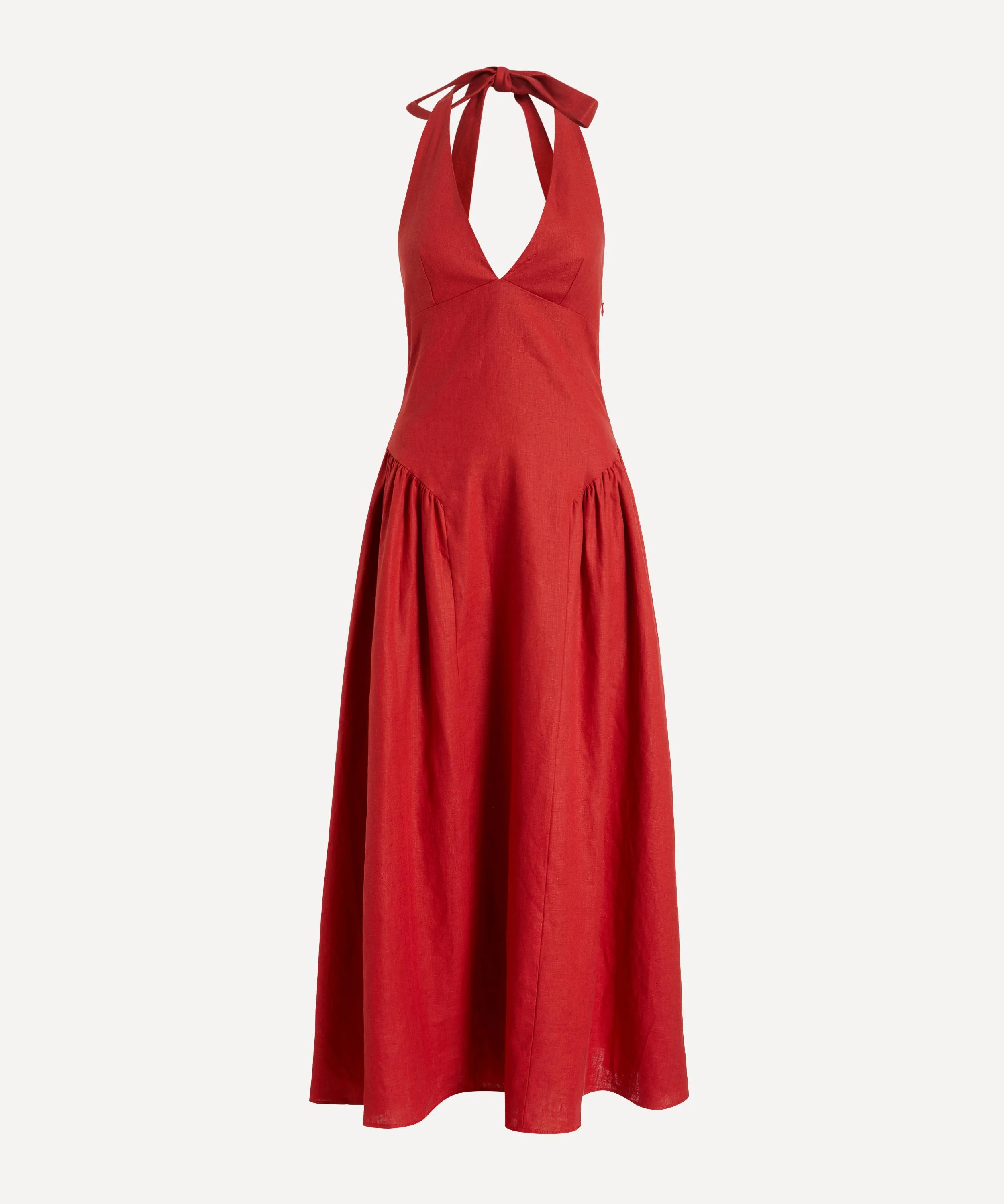 La Cala Red Midi Dress - 1