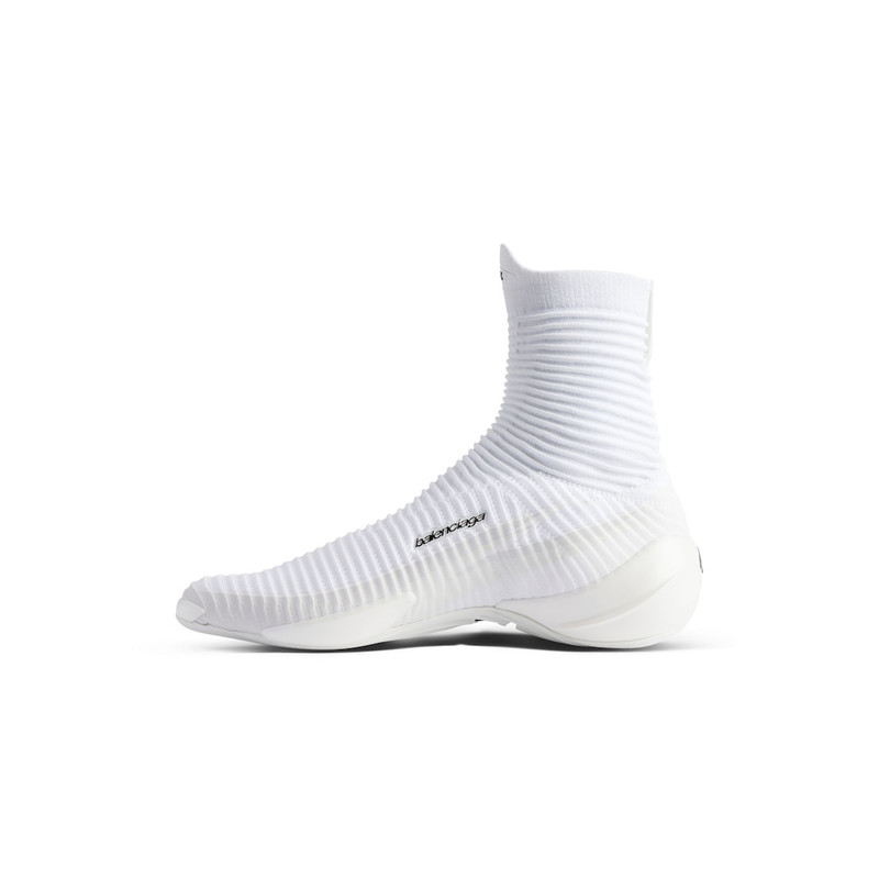 BALENCIAGA Men's Under Armour® Hyper Sneaker  in White/black outlook
