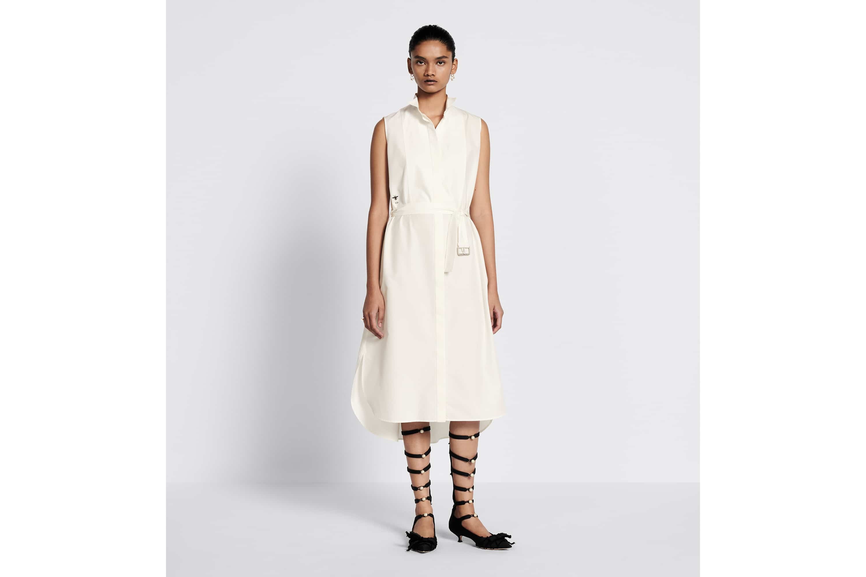 Mid-Length Shirt Dress - 4