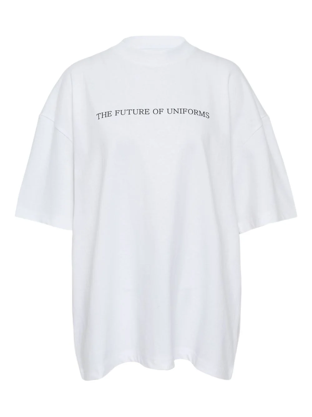 slogan-print T-shirt - 1