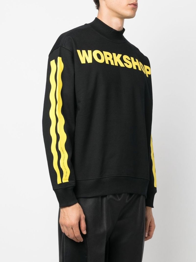 graphic-print long-sleeve sweatshirt - 4
