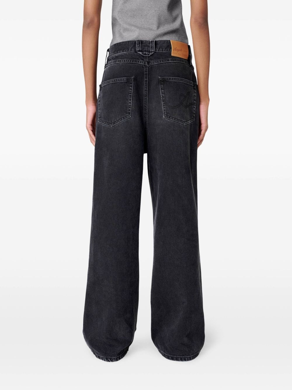 Clara wide-leg jeans - 4
