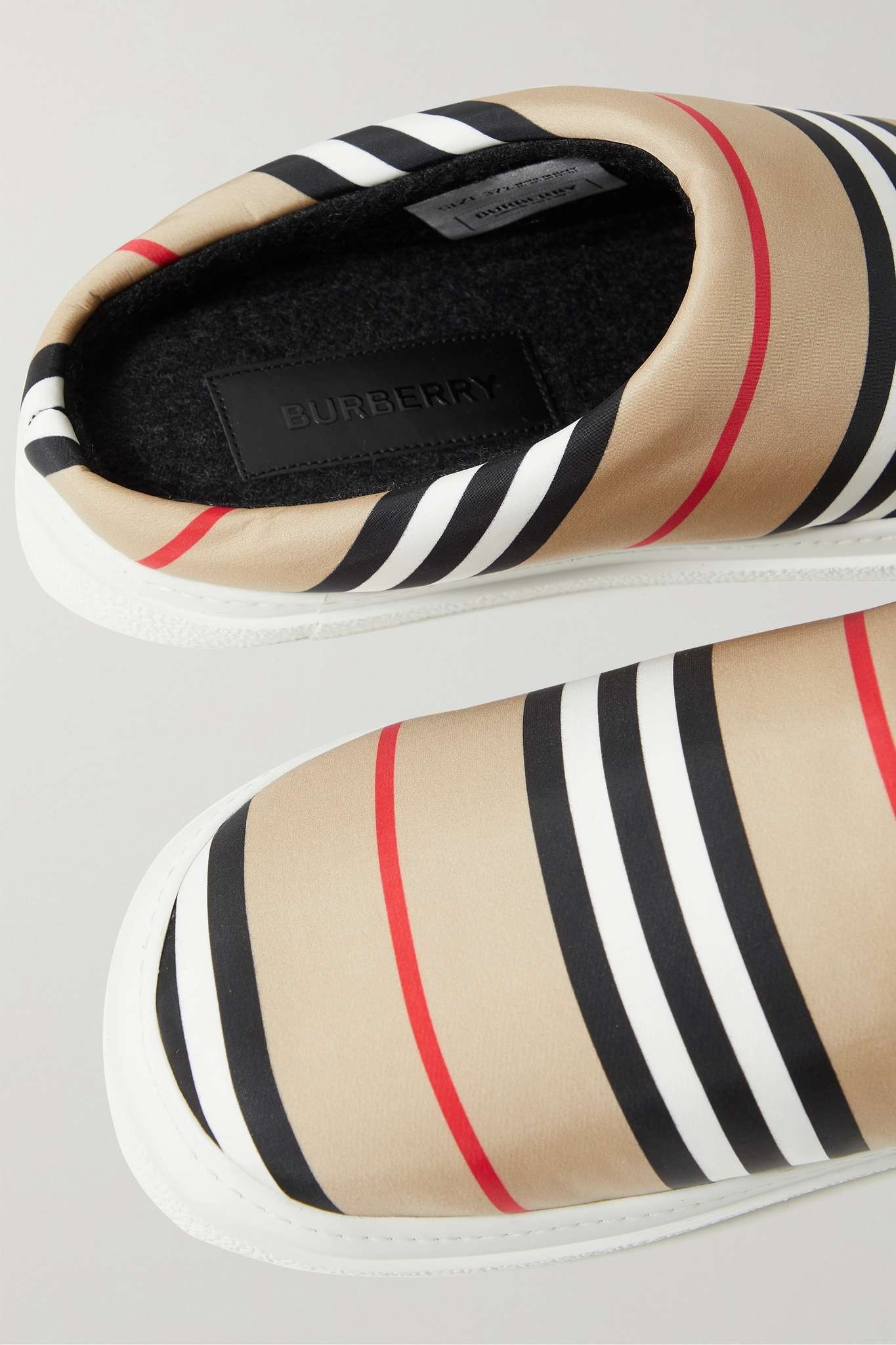 Homie striped shell slip-on sneakers - 4