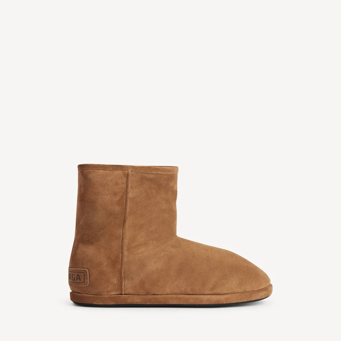 Men's Alaska Soft Bootie in Brown/white - 1