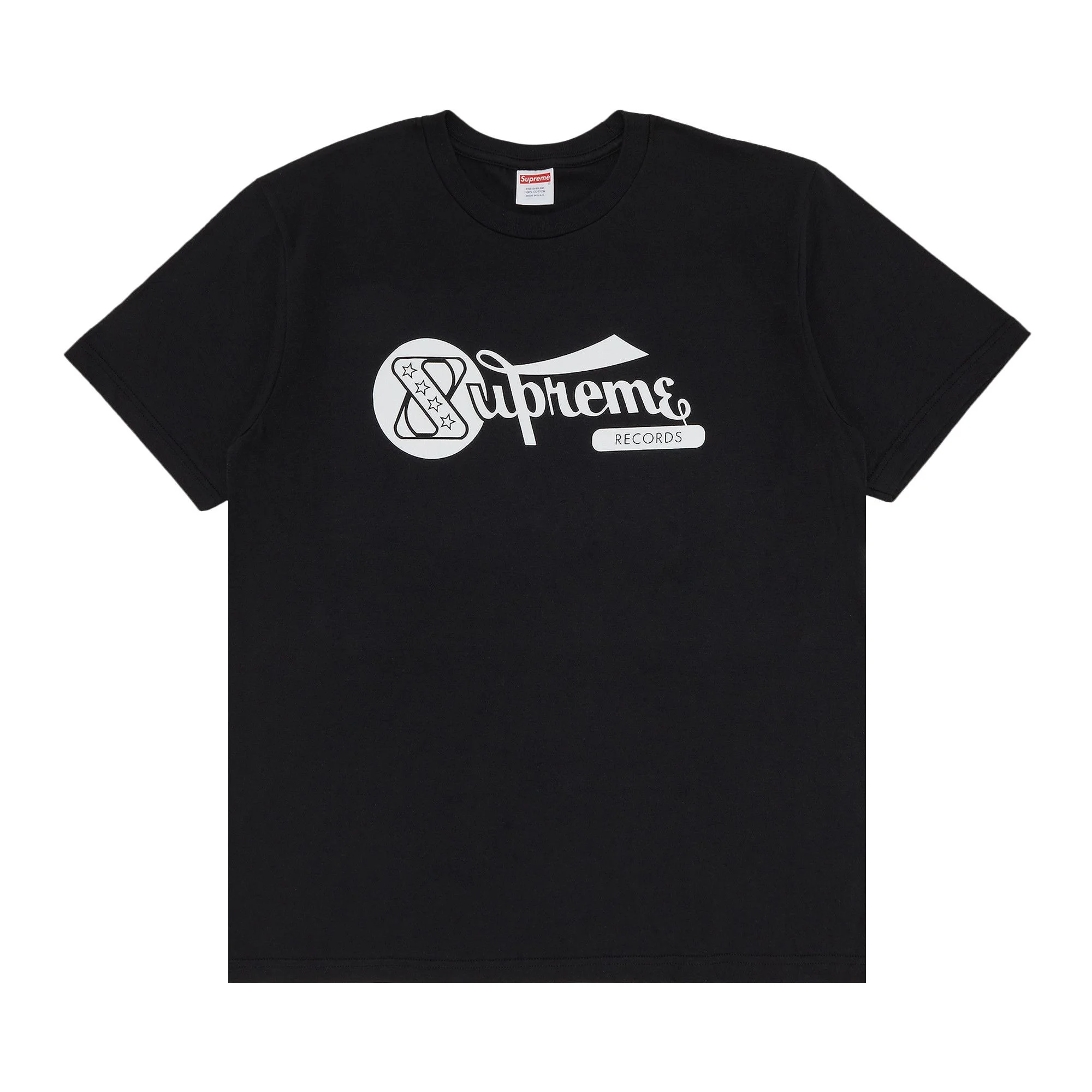 Supreme Records Tee 'Black' - 1