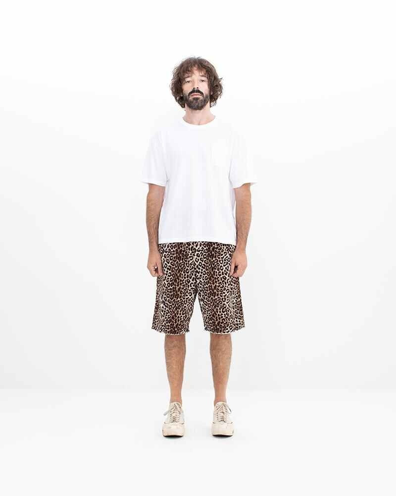 CORONEL SHORTS LEOPARD BEIGE 3