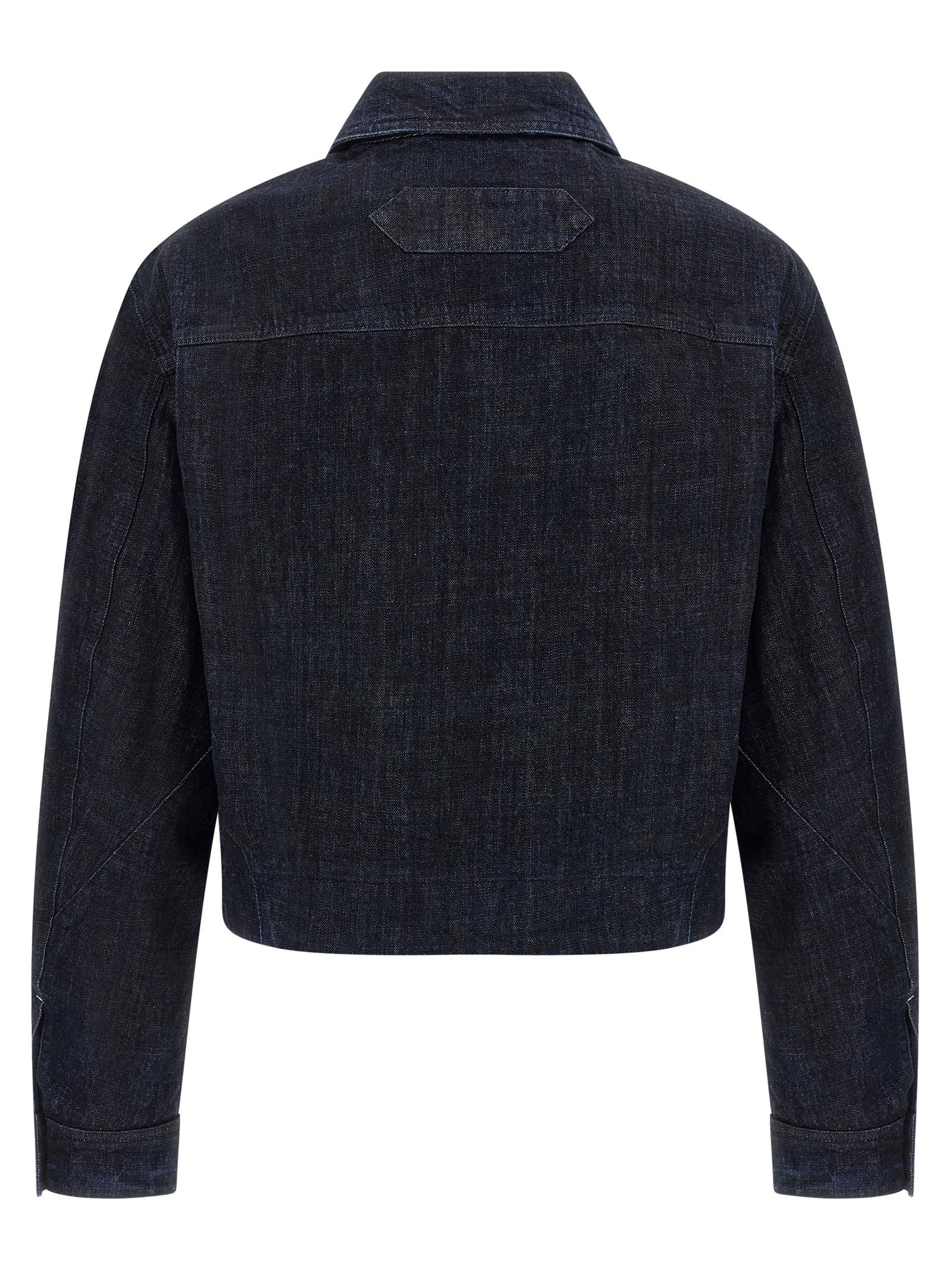 La Veste De-NîMes Canevas Puffer Jackets Blue - 2