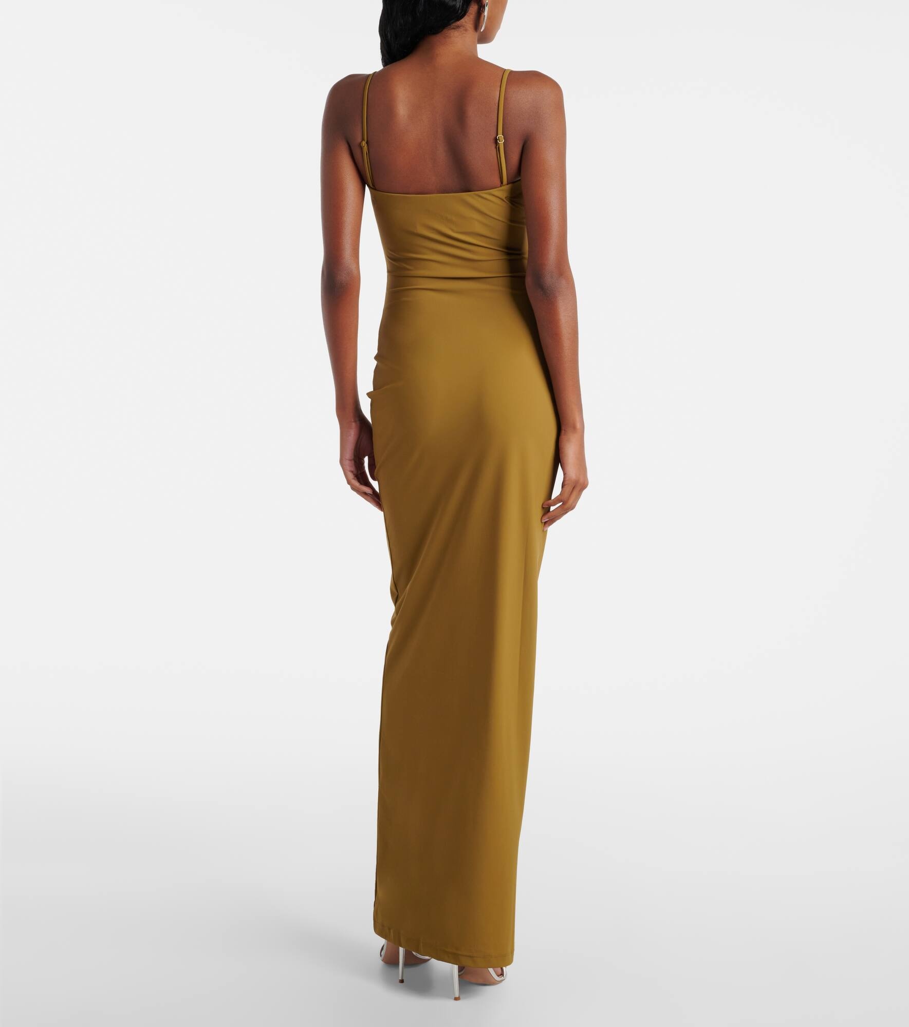 Ruched maxi dress - 3