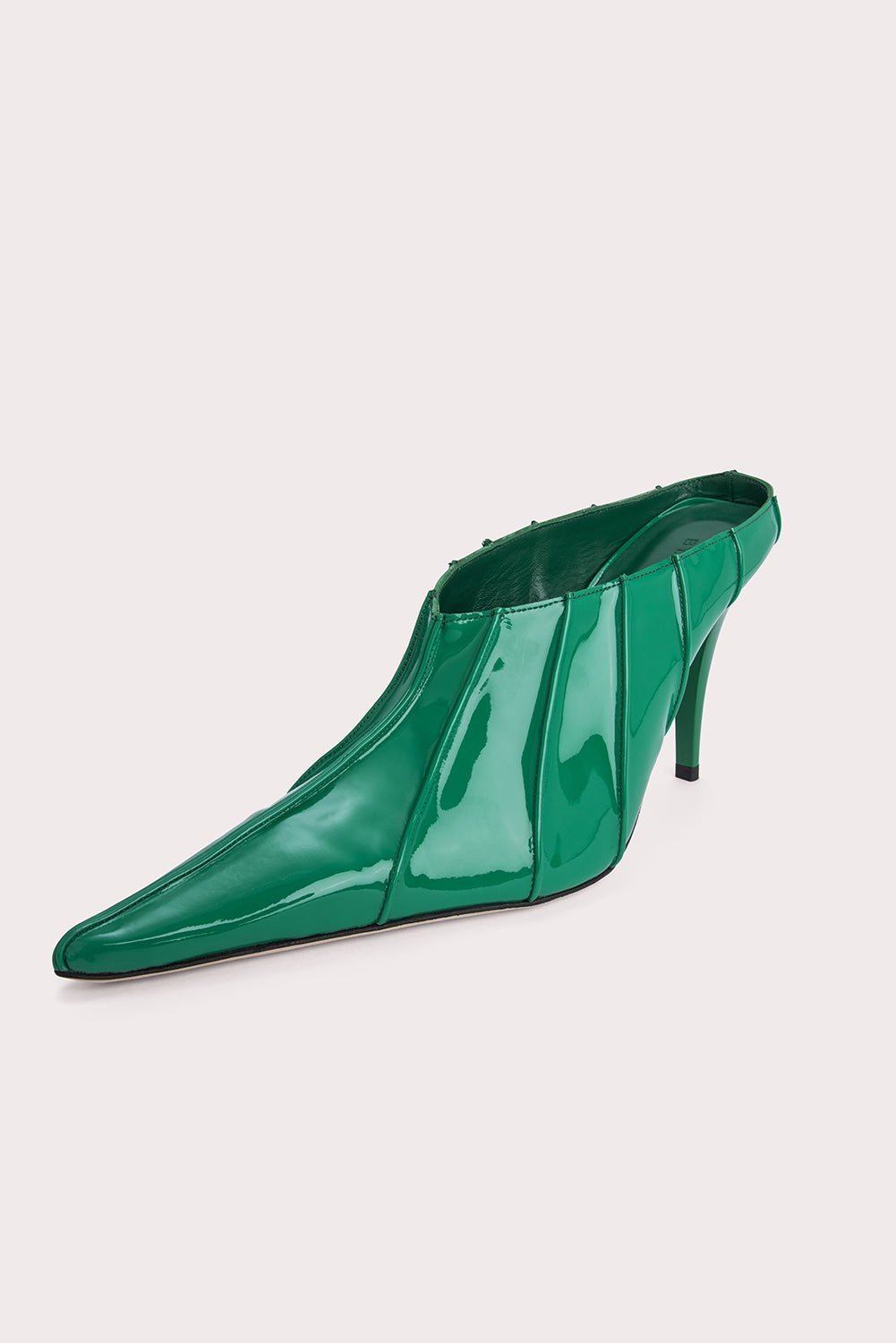 Trish Clover Green Patent Leather - 7