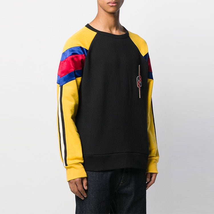 Gucci MENS Multicolor Double G Casual Long Sleeve Sweater Multicolor 573322-XJA6W-1074 - 5