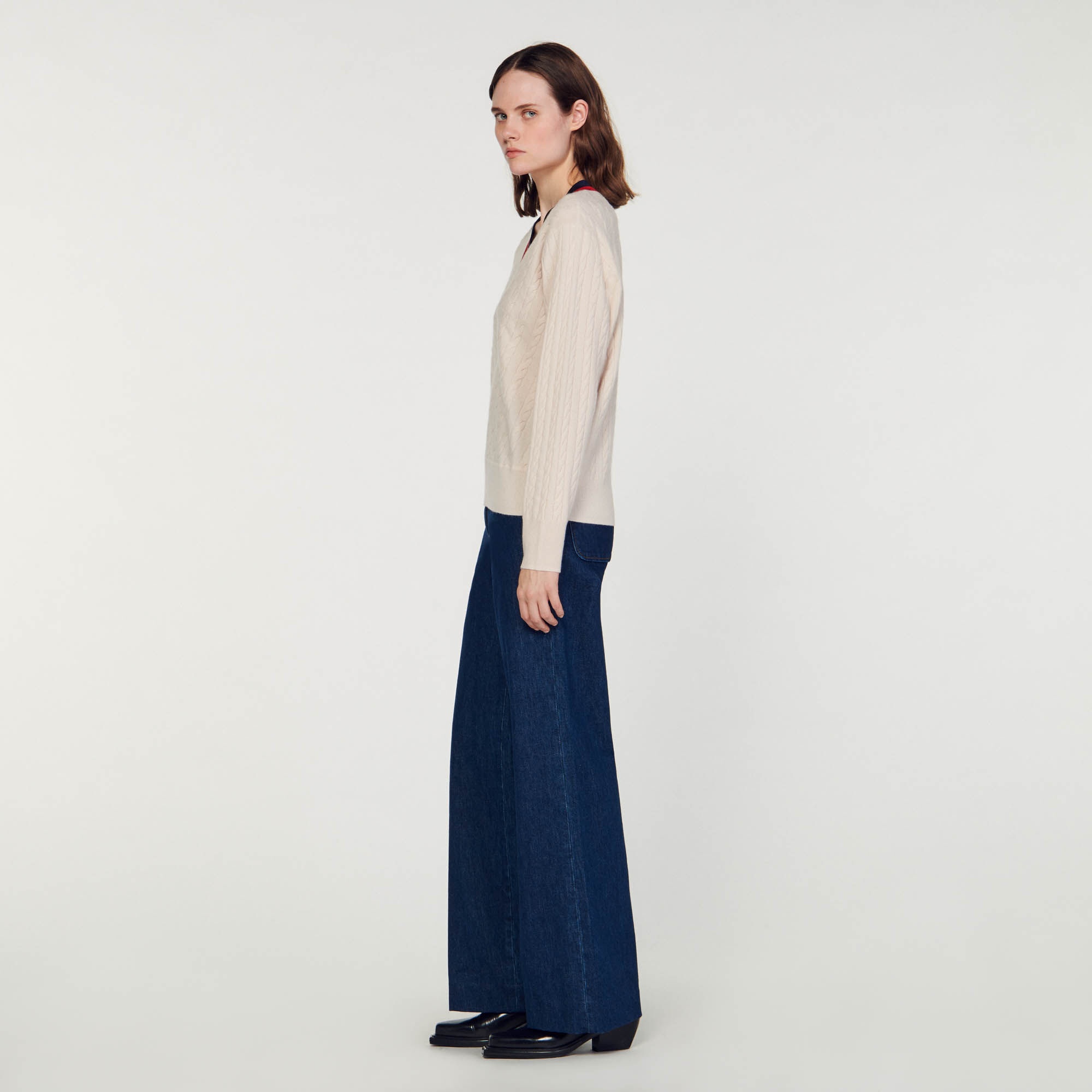 CABLE KNIT SWEATER - 7