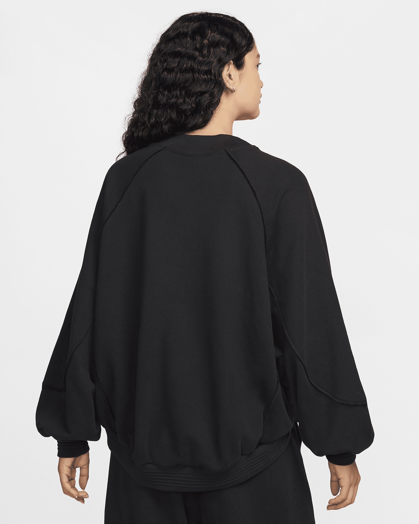 Nike Sportswear Collection Women's Oversized Crew-Neck French Terry Sweatshirt - 2