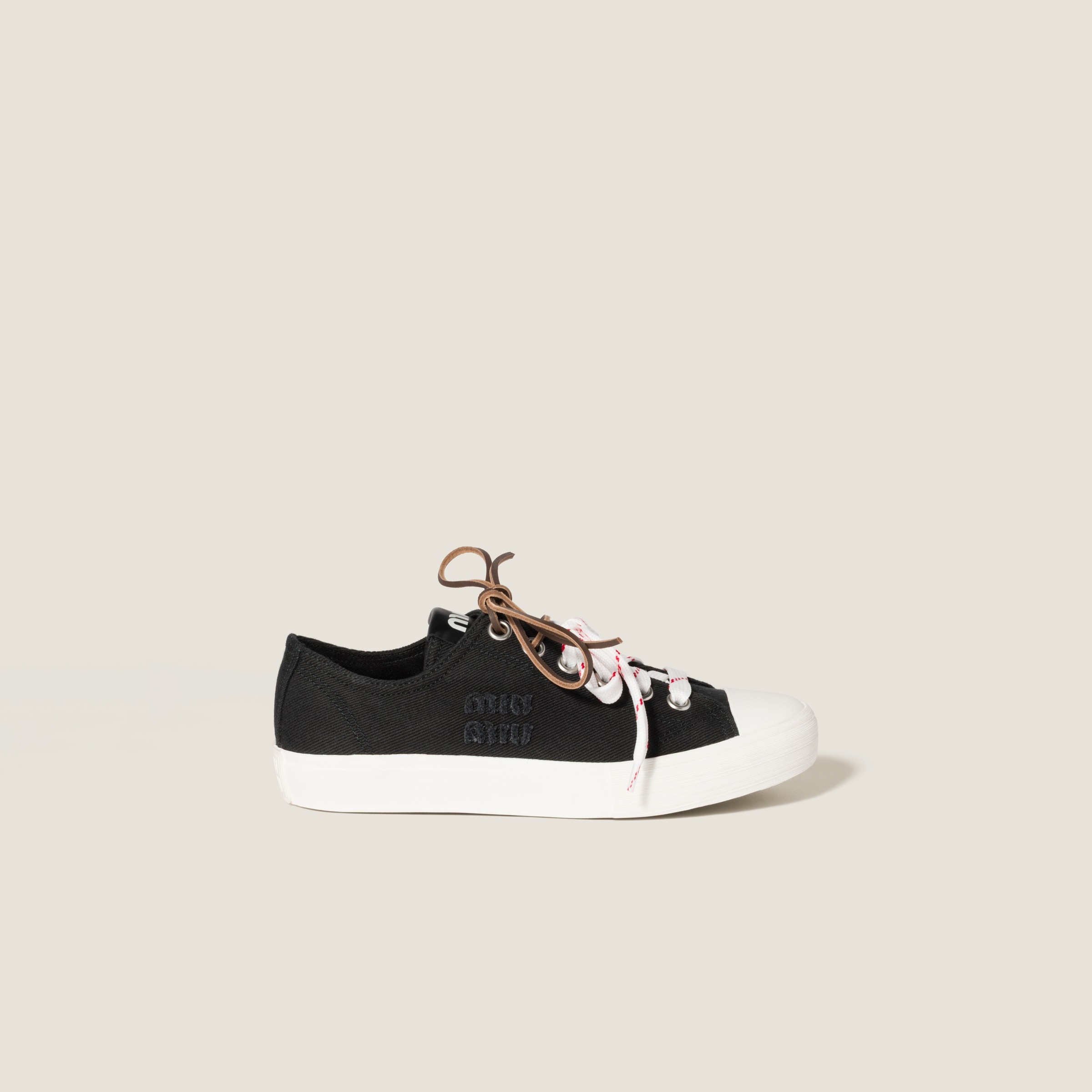 Washed denim sneakers - 2