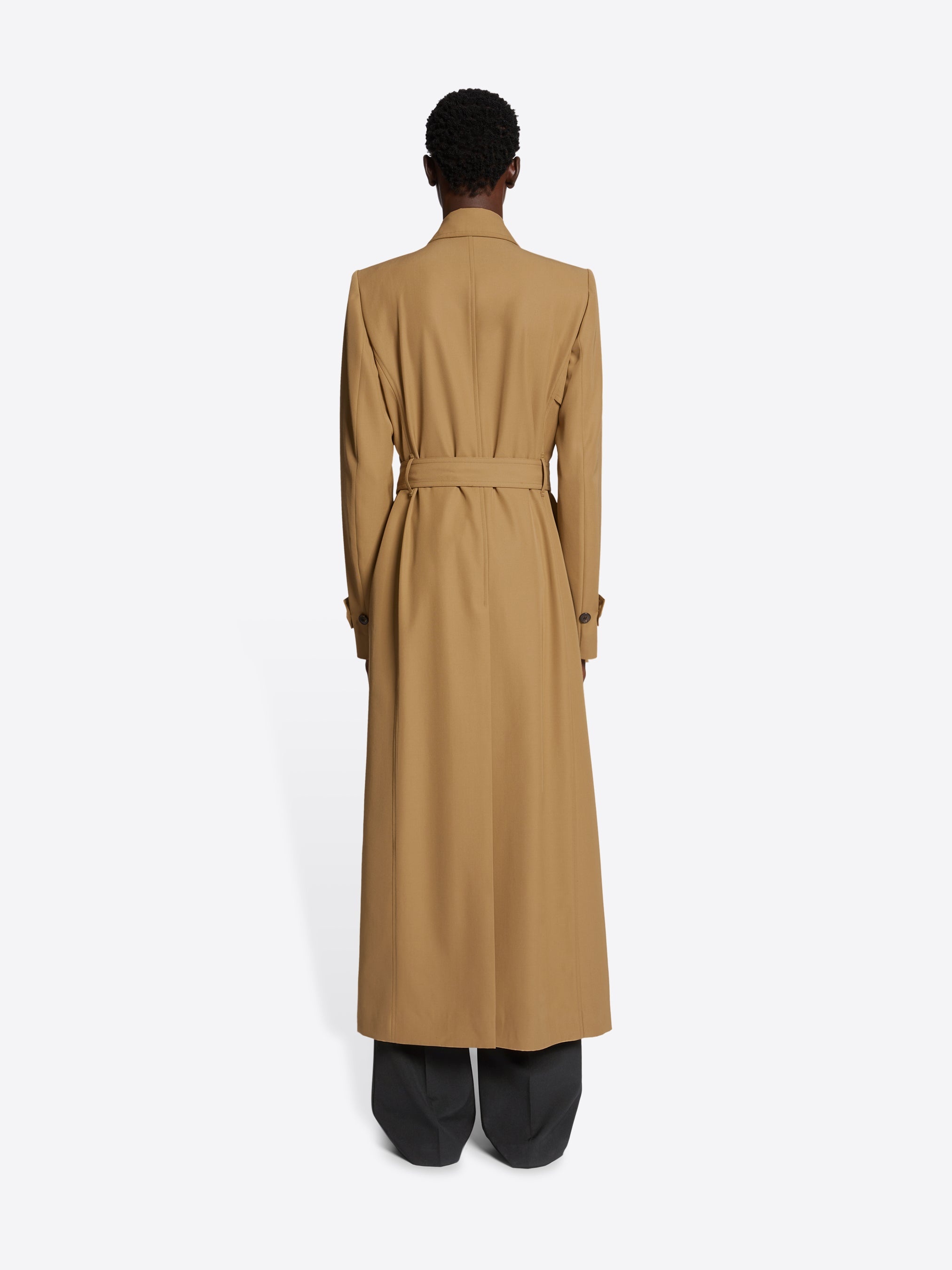 LONG TRENCH COAT - 4