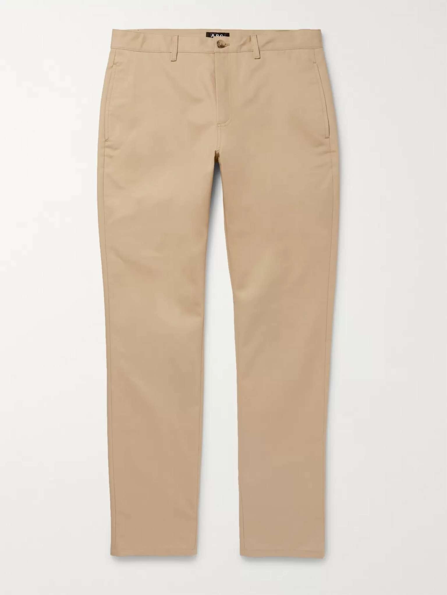 Classic Cotton-Gabardine Chinos - 1