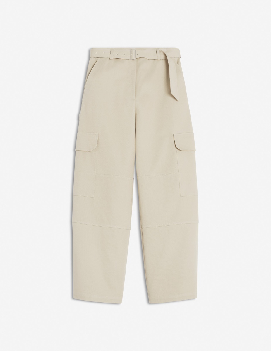 BELTED UTILITY PANTS - 1