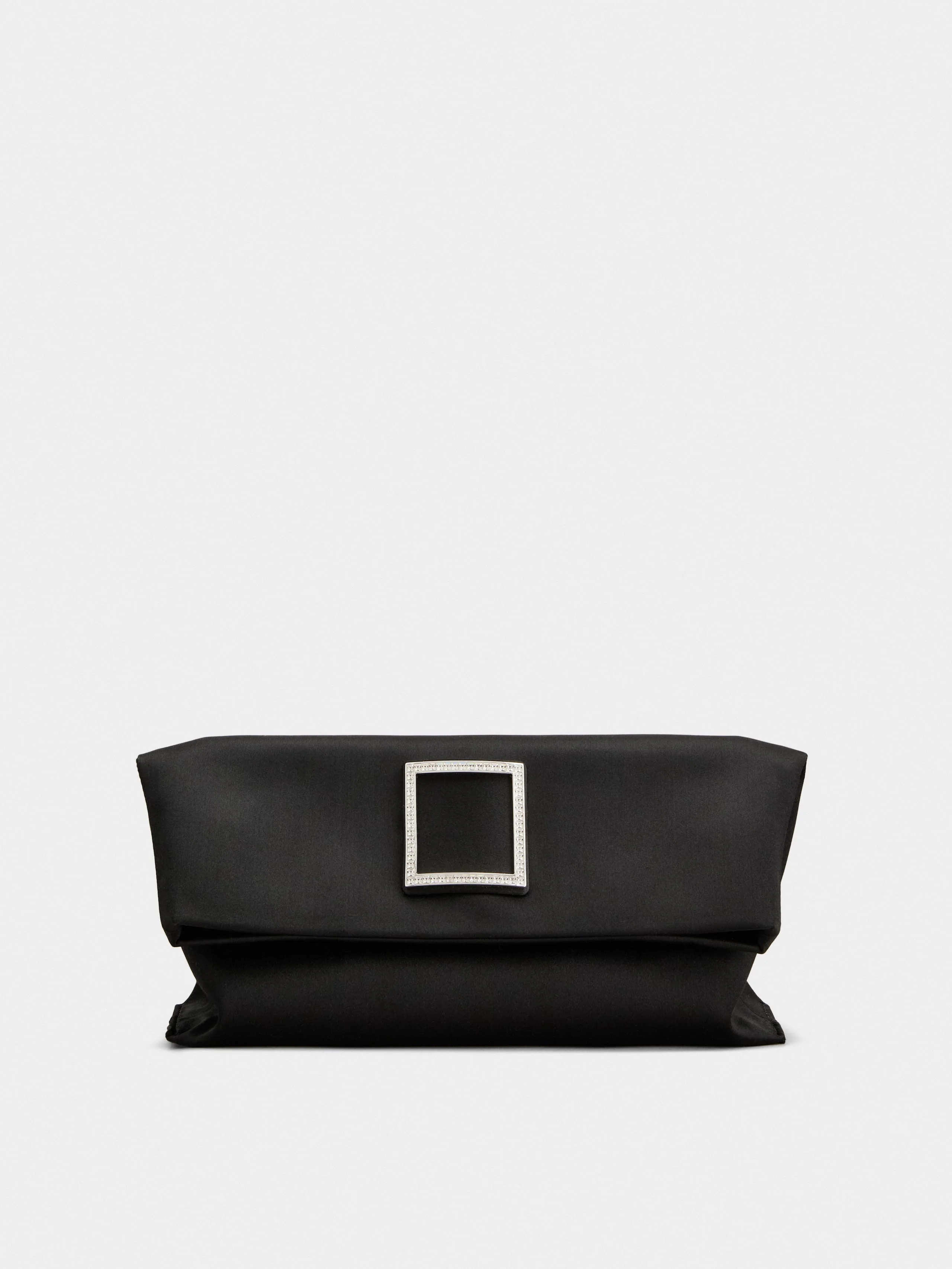 Trompette Clutch in satin - 1
