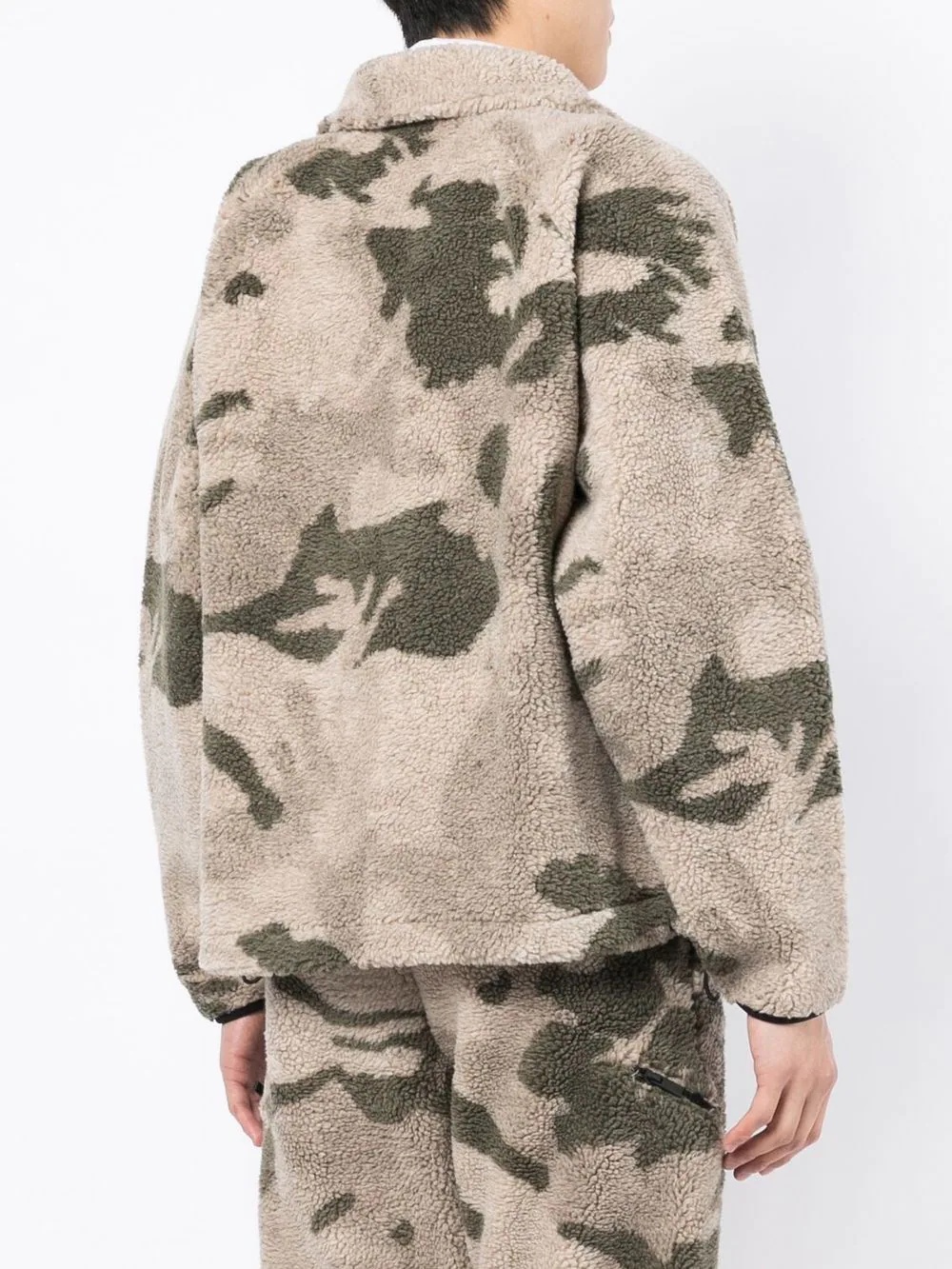 Camouflage fleece jacket - 4