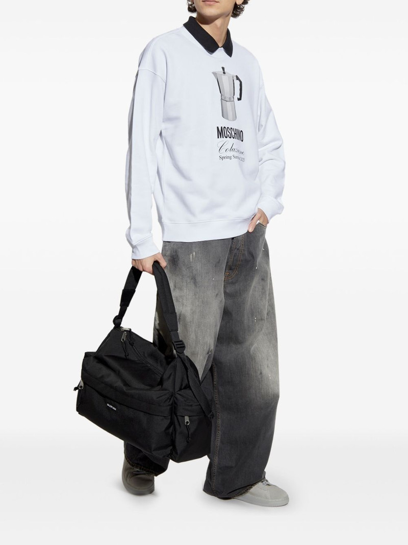 Moschino printed sweatshirt outlook