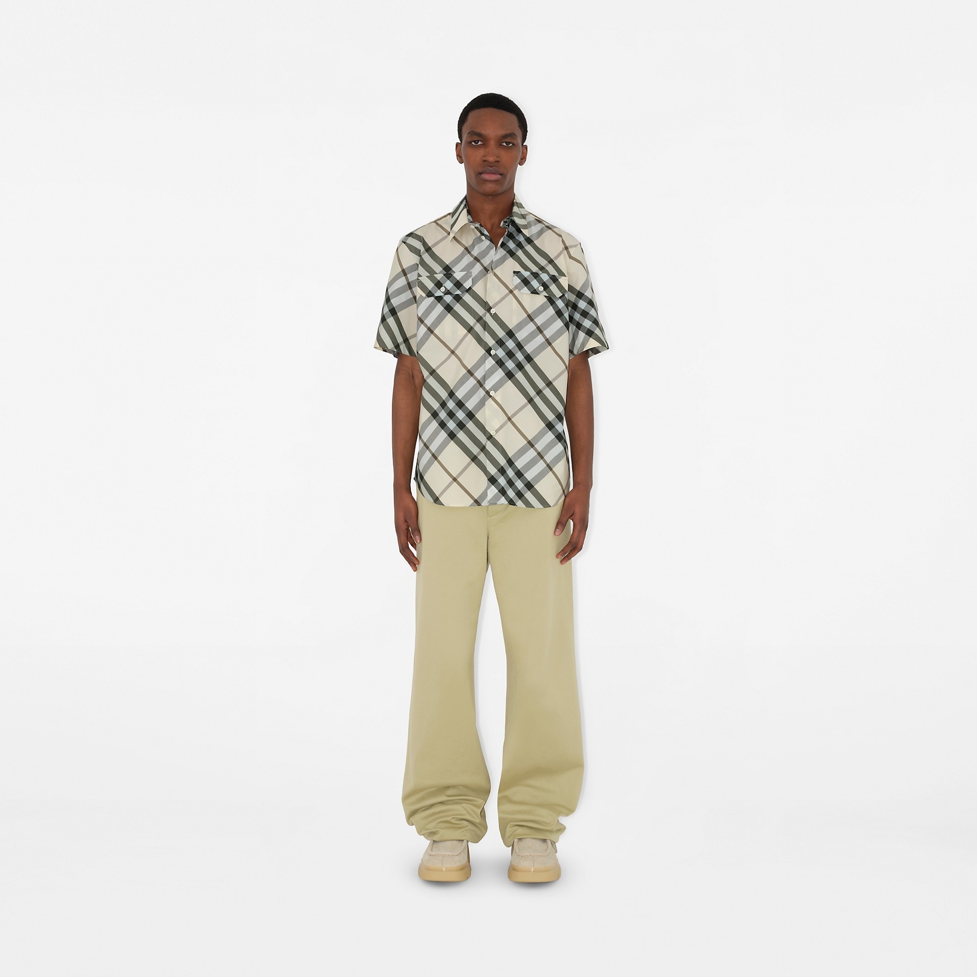 Check Cotton Shirt - 2