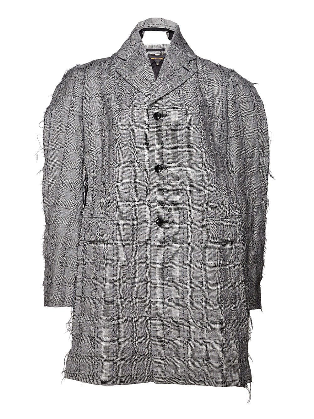 Glen Check Cut Out Jacket - 1