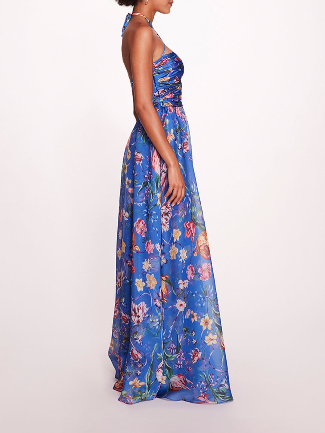 RIBBONS CAPE GOWN - 5