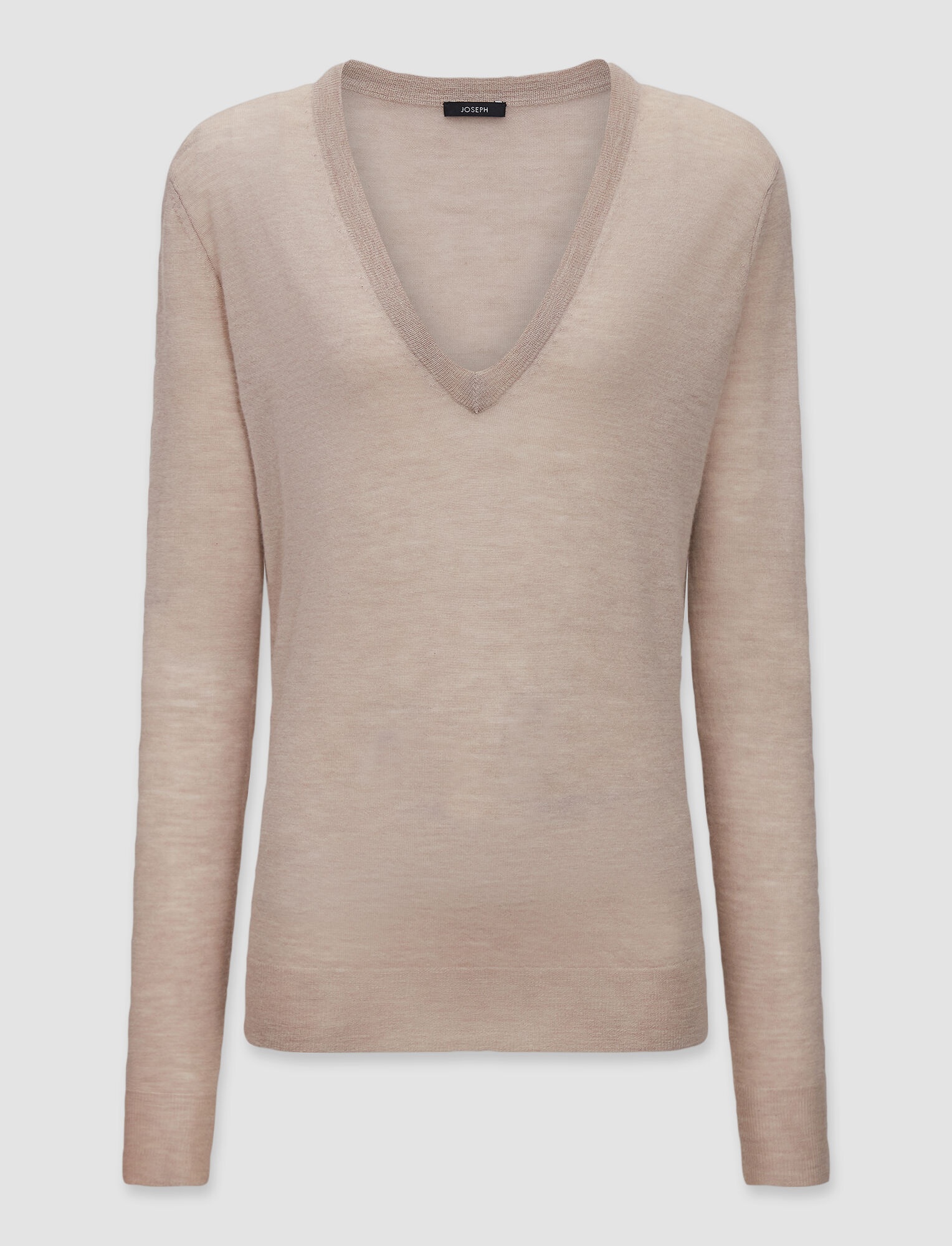 Cashair V Neck Jumper - 1