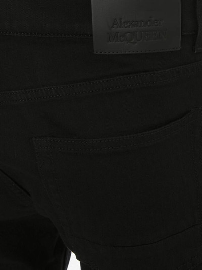 Alexander McQueen Men's Signature Jeans in Black outlook