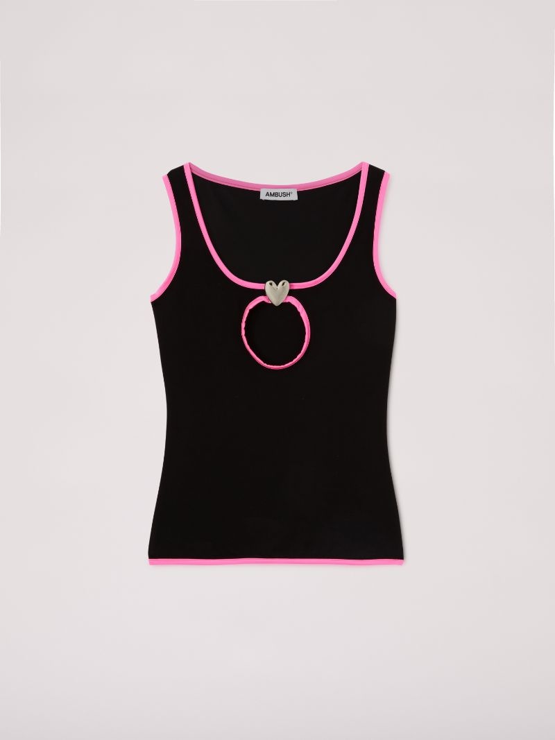 HEART HOLE TANK TOP - 1