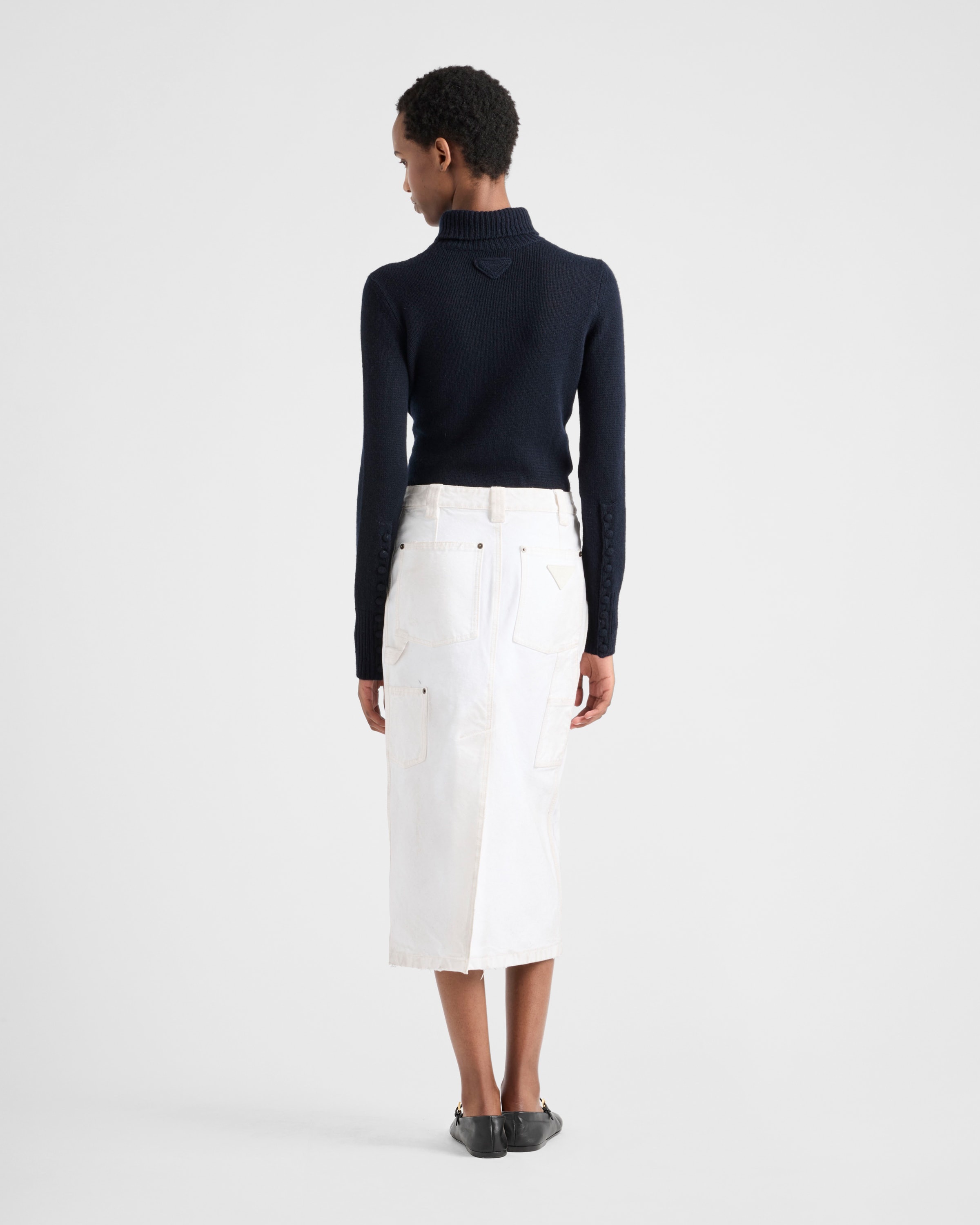 Old canvas pencil skirt - 5