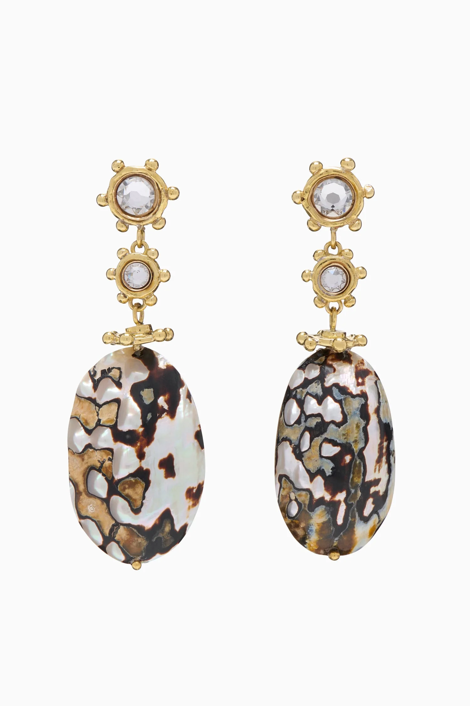Fiori Black Multi Drop Earring - 1