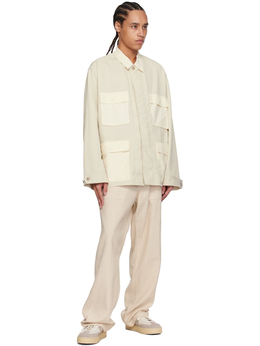 Off-White & Gray Tor 80 Sneakers - 5