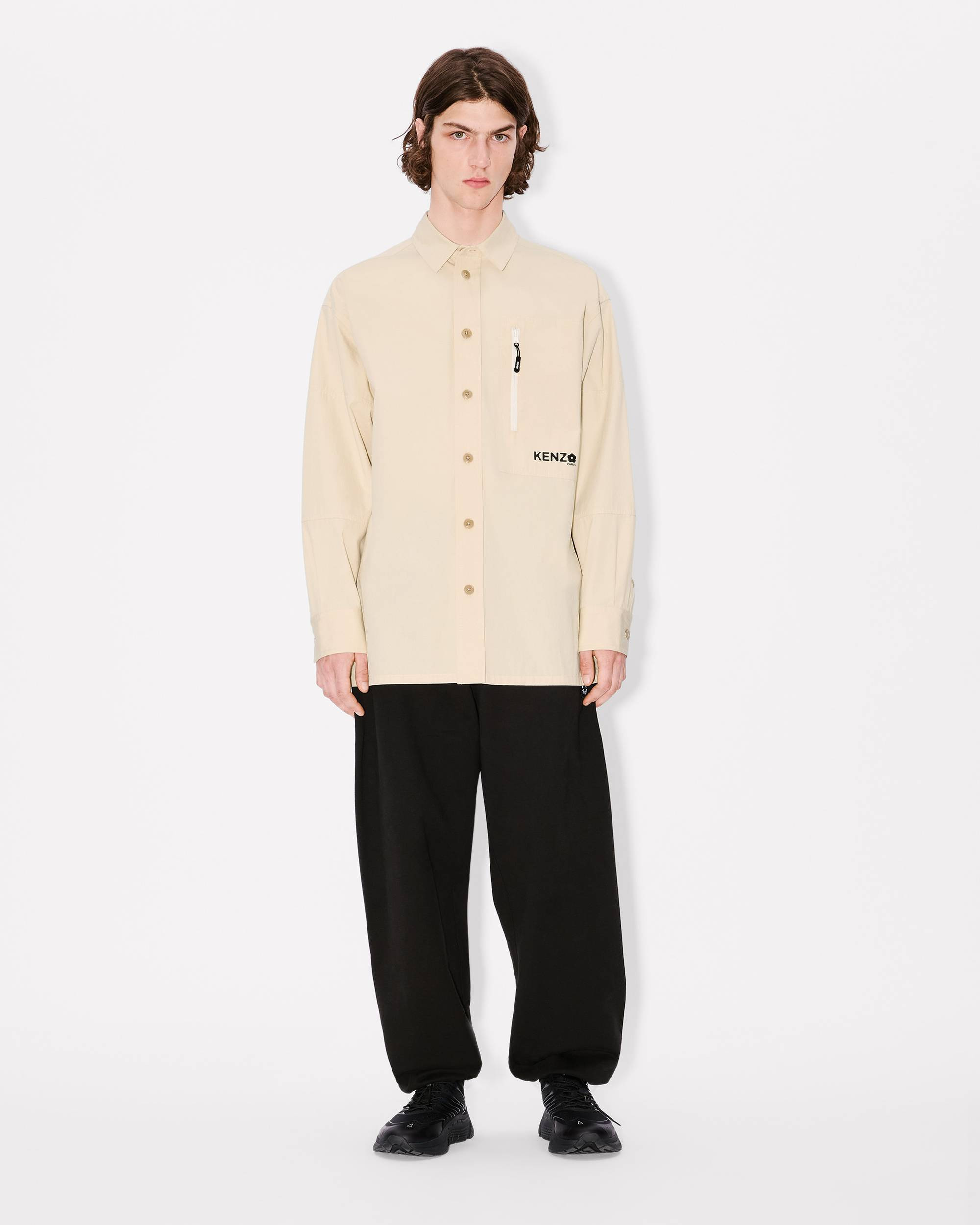'Boke Flower 2.0' oversized shirt in technical cotton - 5