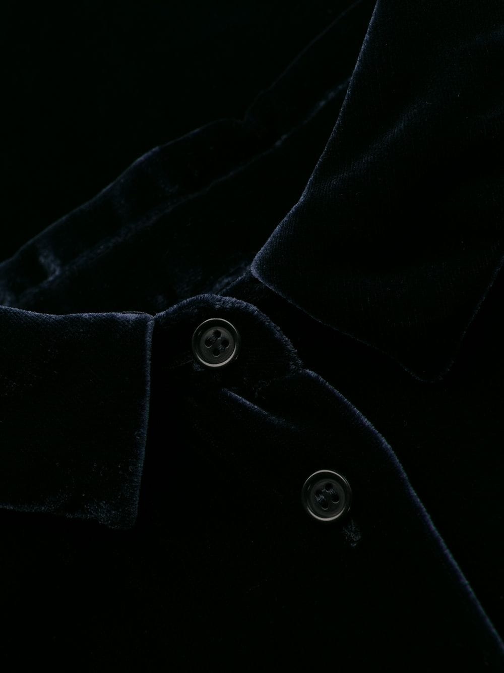 velvet-texture shirt - 6