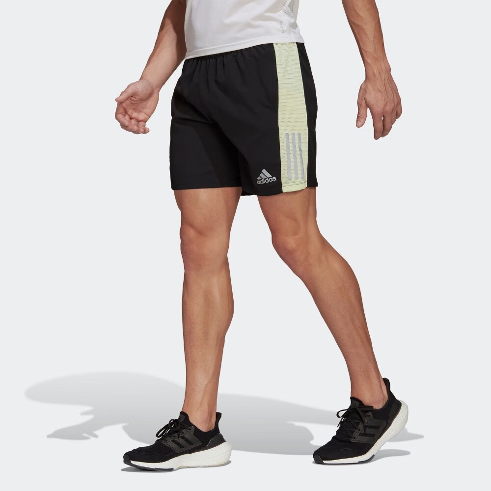adidas Own the Run Shorts 'Black White' HE9259 - 2