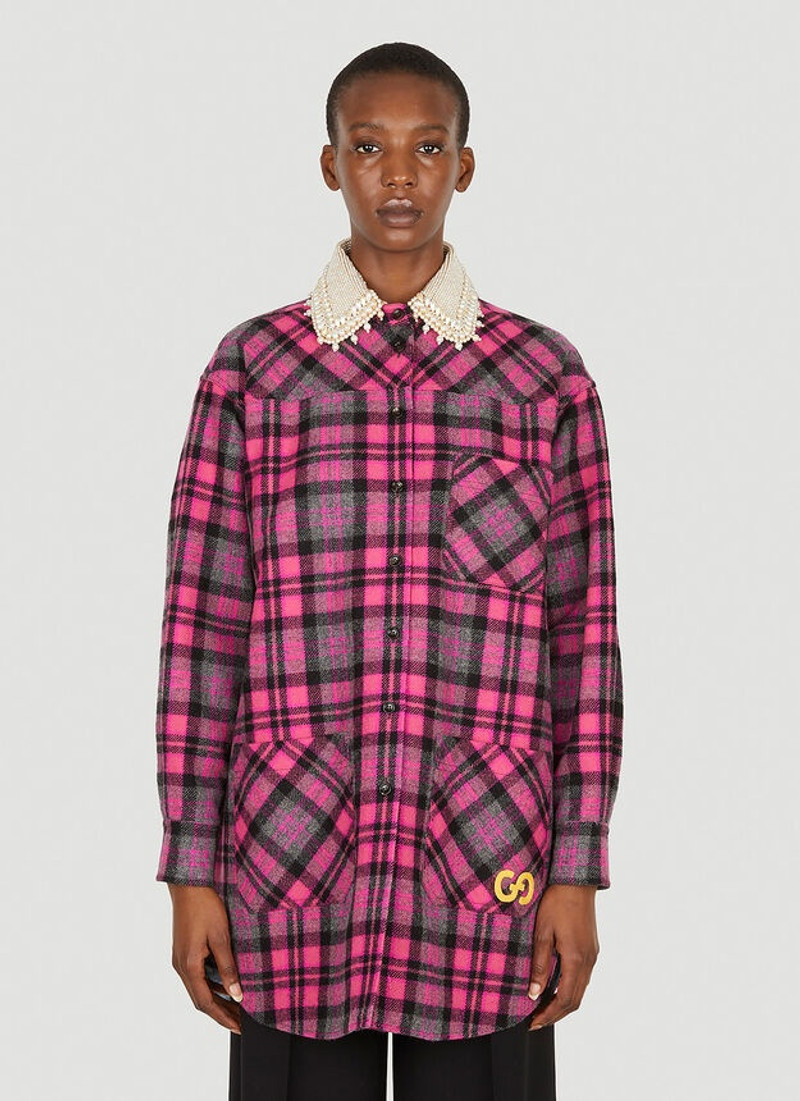 Tartan Shirt in Pink 1