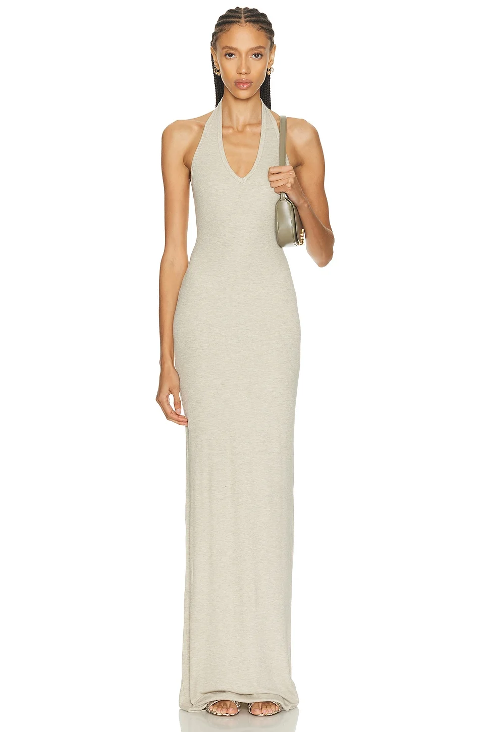 Halter Maxi Dress - 1