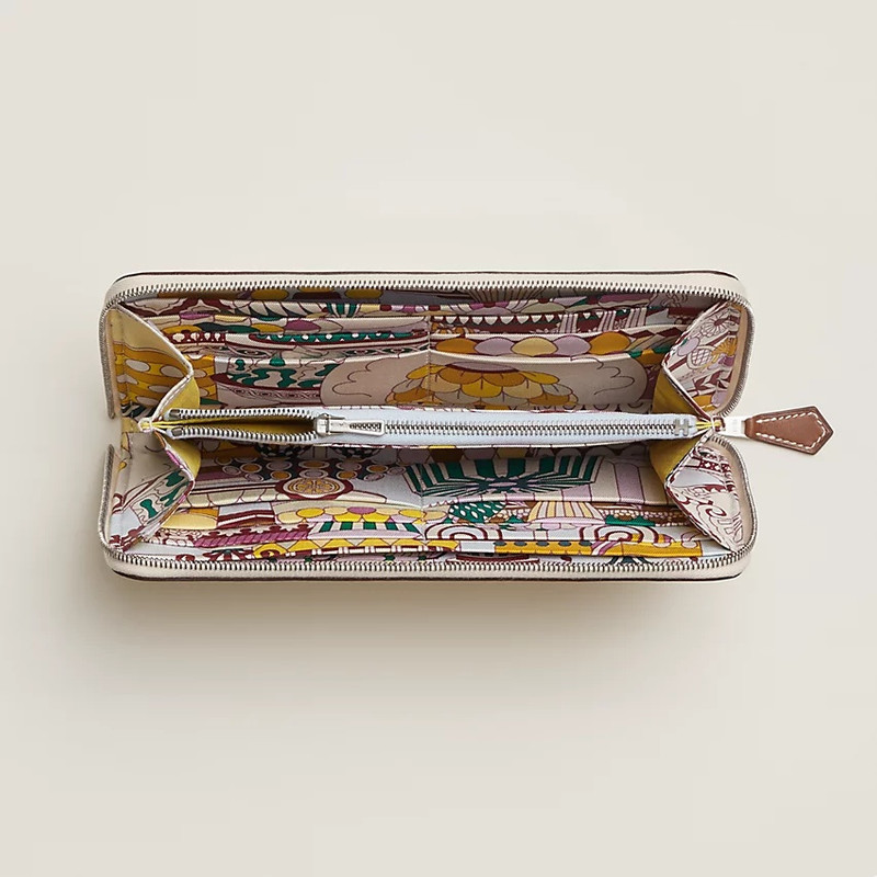 Hermès Silk'In Classique long wallet outlook