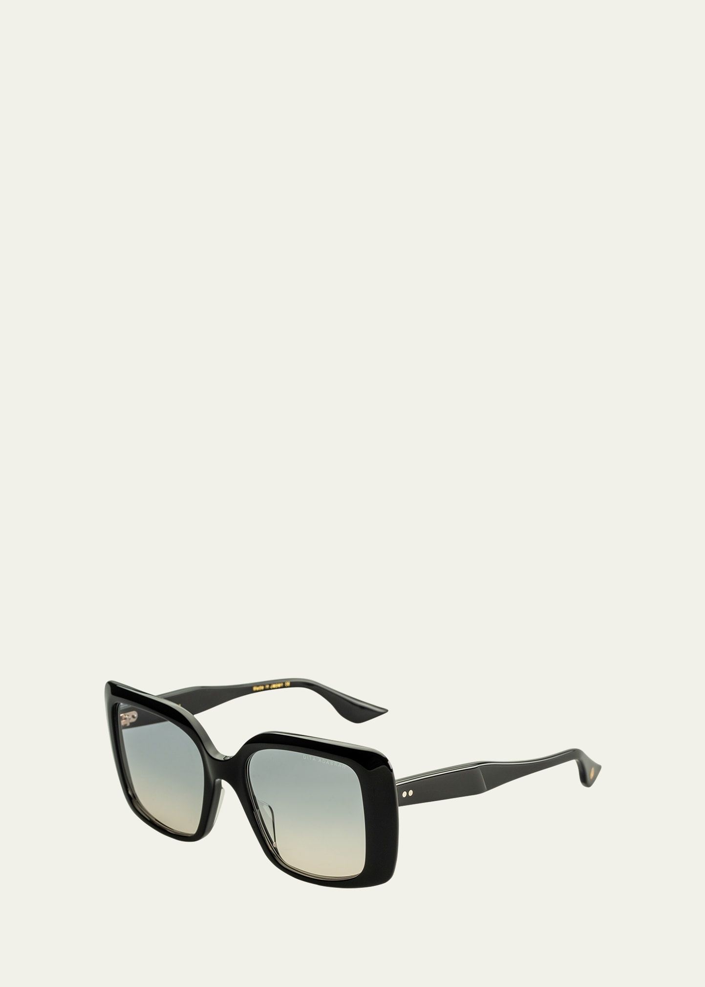 Adabrah Oversized Square Acetate Sunglasses - 2