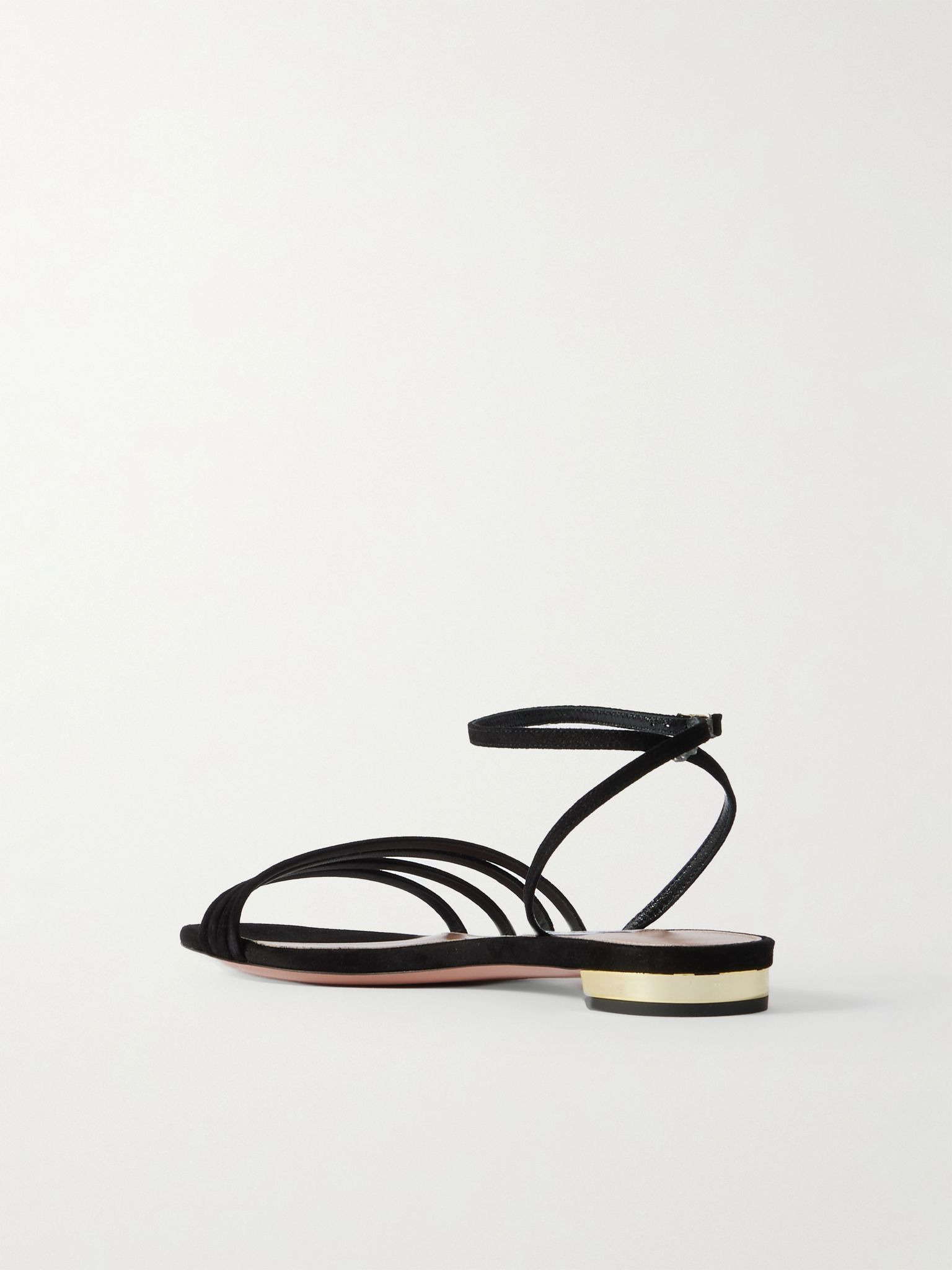 Latour suede sandals Black - 3
