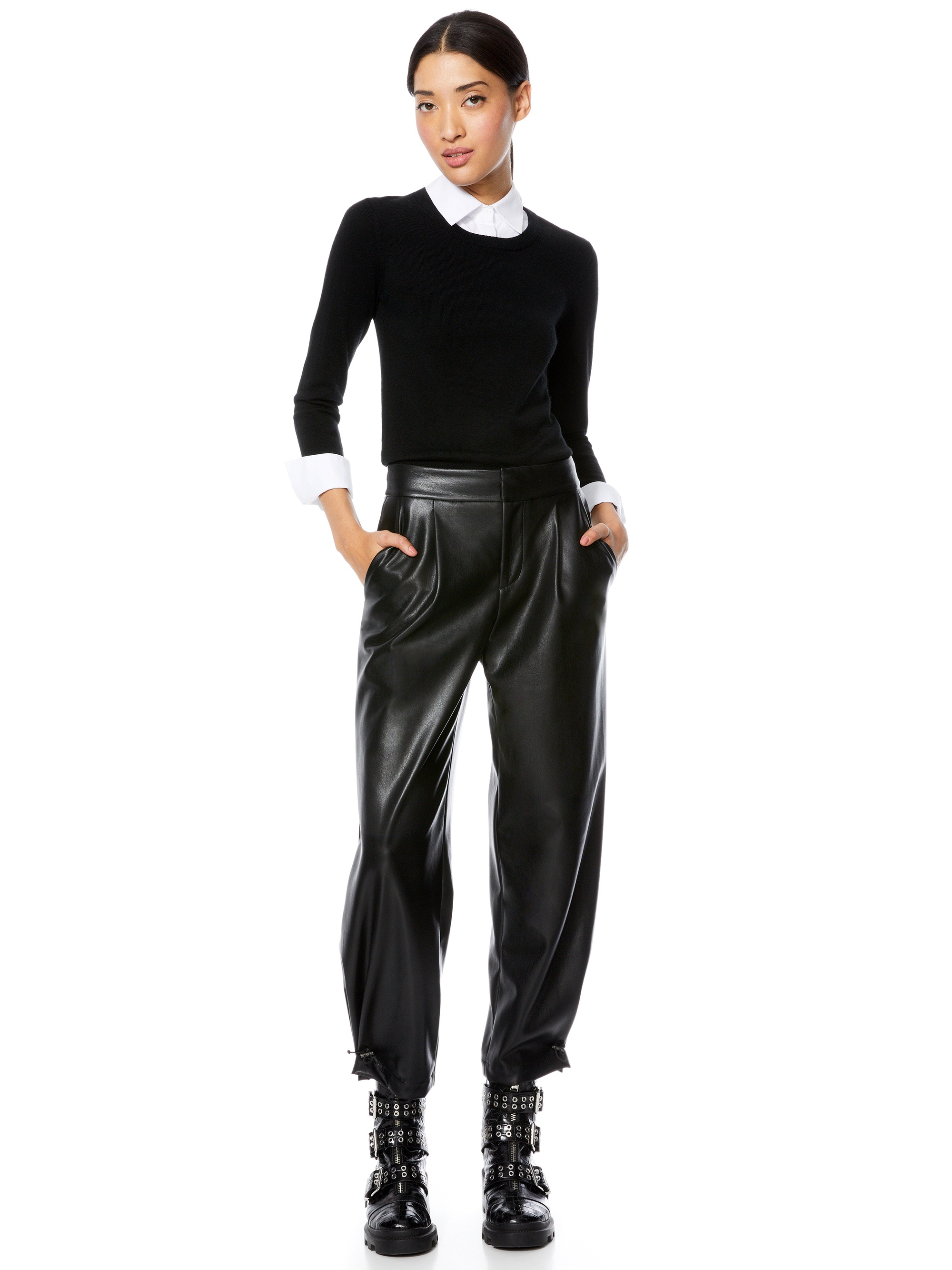 PORLA COLLARED SWEATER - 5