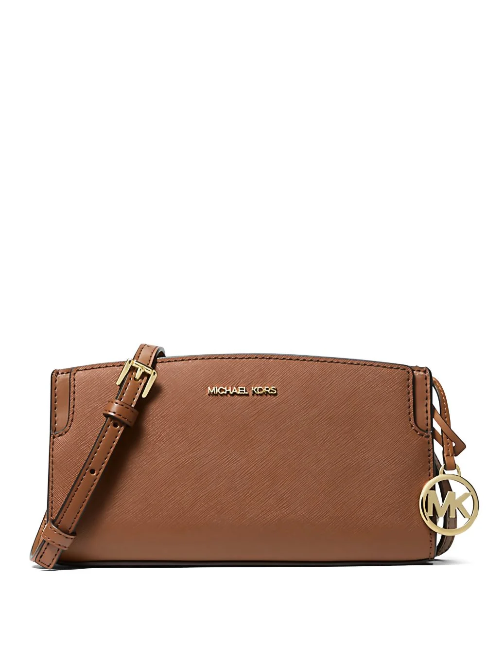 Becca Small Saffiano Leather Crossbody Bag - 1