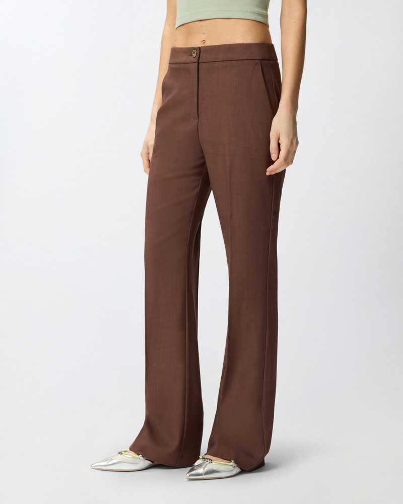 TROUSERS WITH PRESSED PLEAT DETAIL 4