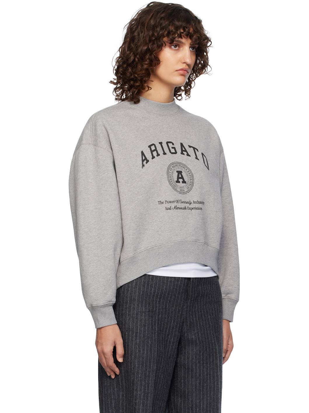 Gray University Sweatshirt - 2