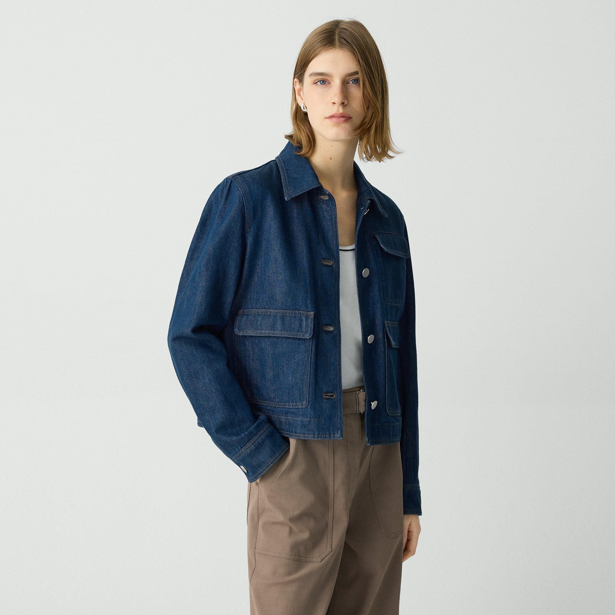 Casual Jacket in Relaxed Denim - 3