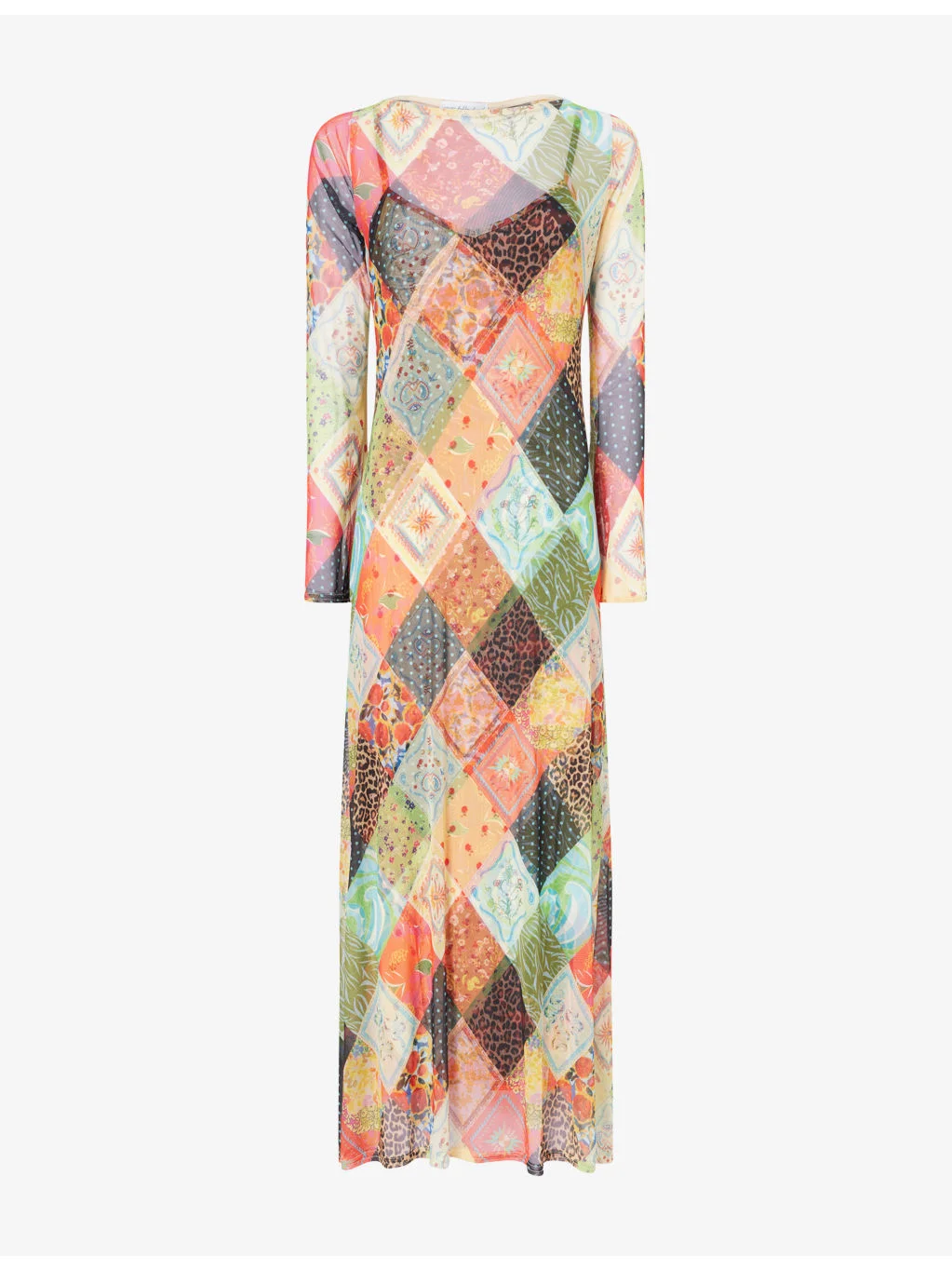 Jardin Du Soleil Aria Mesh Maxi Dress - 1