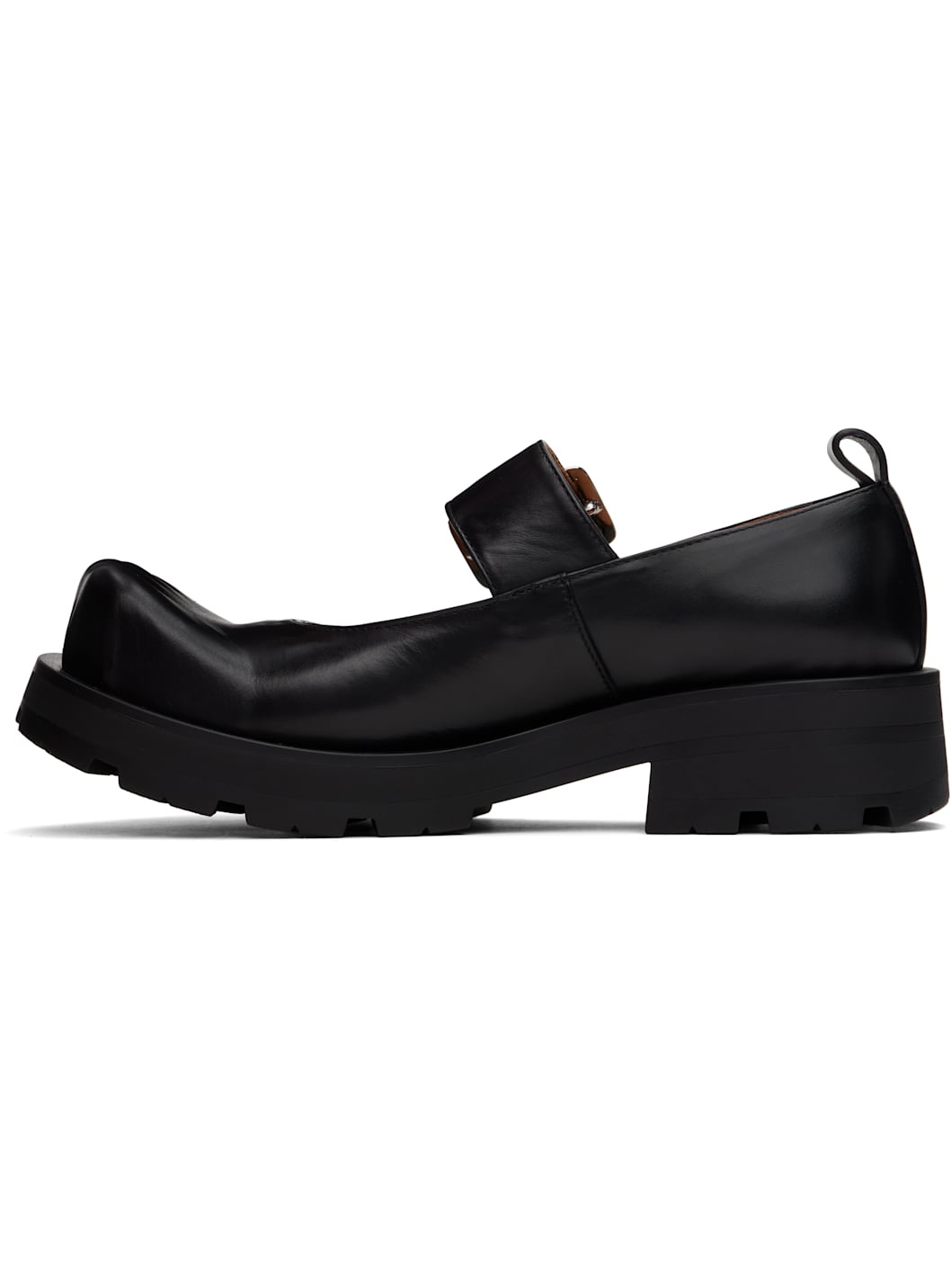 Black Mary Jane Loafers - 3
