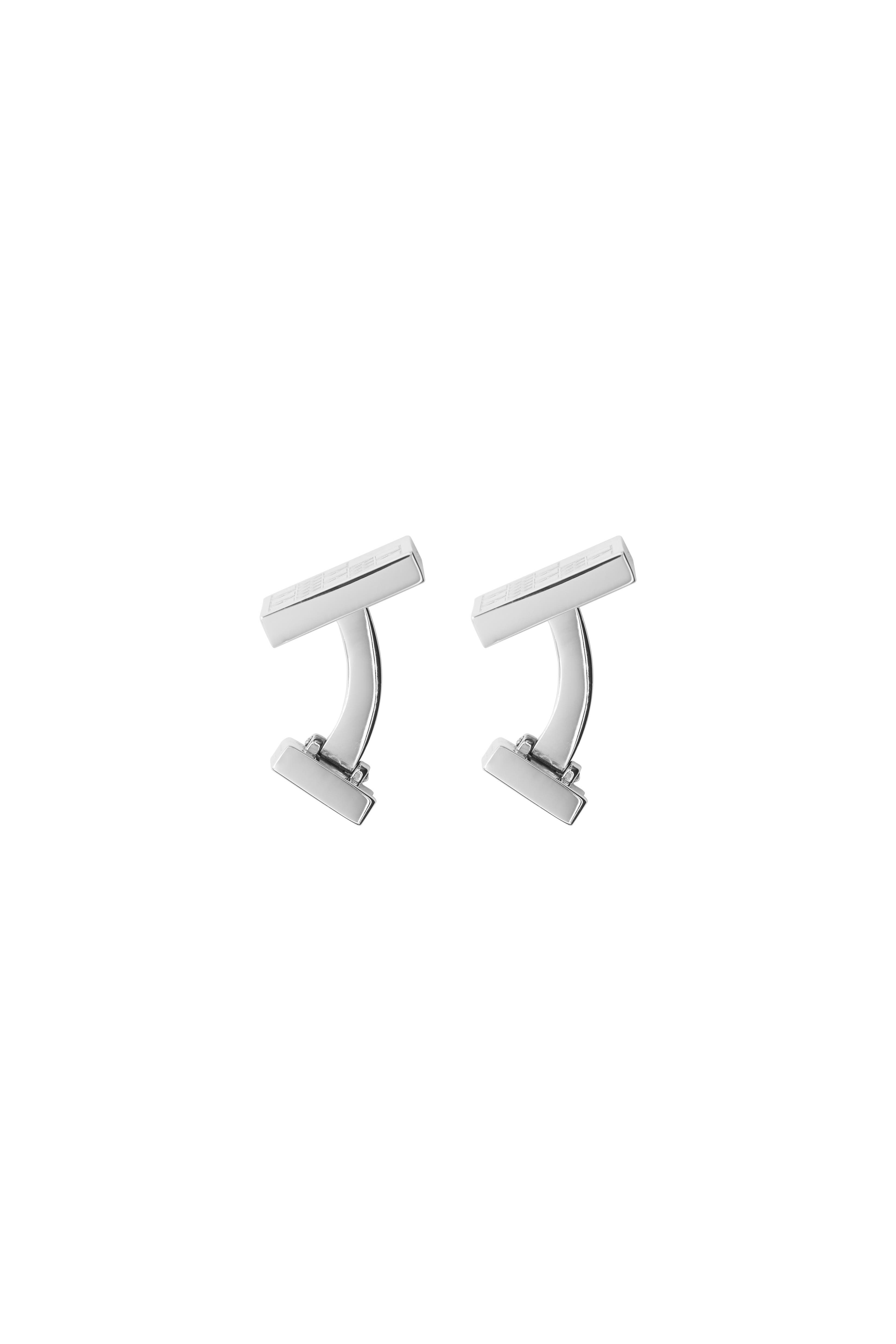 burberry Check Prism Cufflinks in Silver at Nordstrom - 2