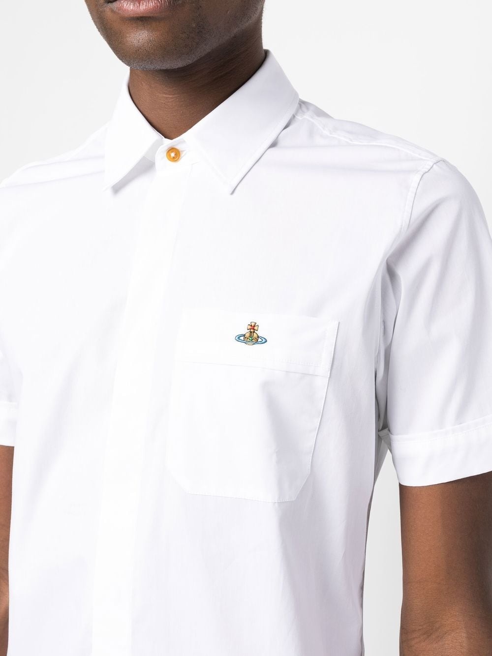 organic cotton short-sleeve shirt - 5